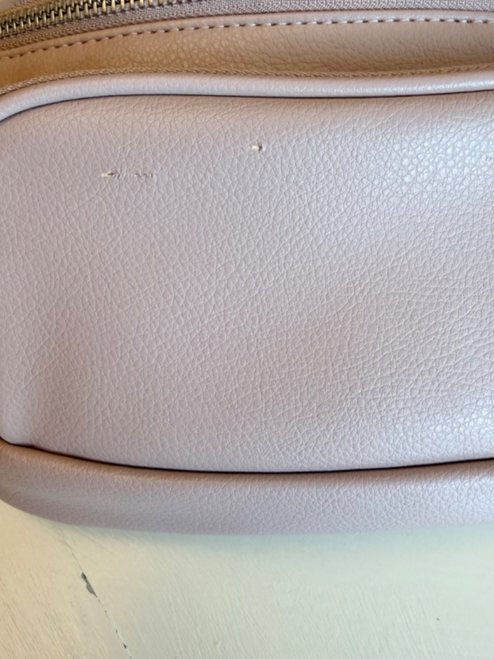 Kibou Vegan Leather Fanny Pack Diaper Bag